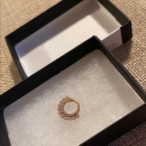 Maria Tash Apsara Septum Clicker in Rose Gold